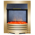 Indoor Dz8 Brass Electric Insert Fireplace